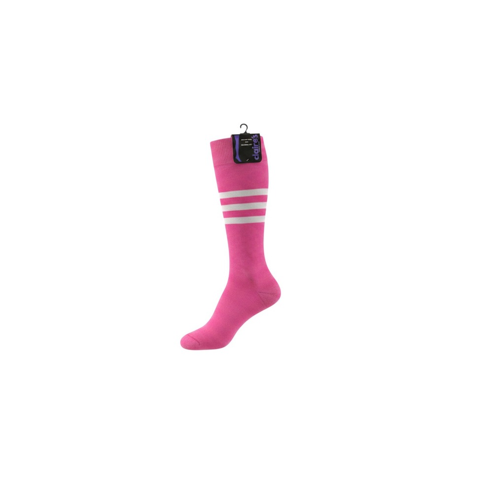 Claire's Over The Knee Socks Girls 6-11 Pink New Athletic Striped 53447-9